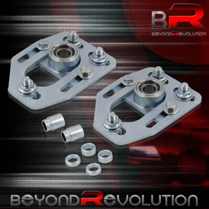 For 1979-1989 Mustang GT LX SVT Cobra Adjustable Alignment Caster Camber Plates - Picture 1 of 3