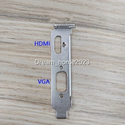 Low Profile Bracket For Lenovo Radeon RX 550 Graphics Video Card VGA+ HDMI - Image 1 of 2