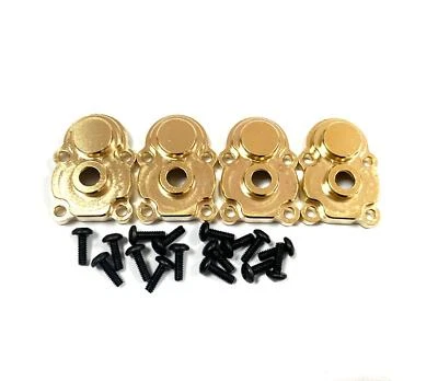 Brass Metal Front rear Door bridge gear cover Fits FMS 1:24 FCX24 Rc crawler car - Image 1 of 4