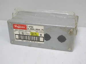 HOFFMAN E-4PBX CAJA EXTRA PROFUNDA CUATRO PULSADORES,NEMA 12,30,5 MM, NUEVO - Imagen 1 de 5