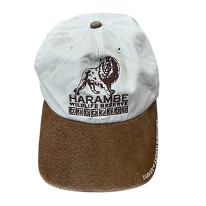Walt Disney World Harambe Wildlife Reserve Strapback Hat Animal Kingdom - Picture 1 of 4
