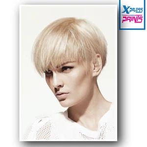 HAIR SALON WOMENS HAIRSTYLE MODELS HAIRDRESSER POSTER PRINT A3 A4 A5 SIZES #01 - Picture 1 of 4