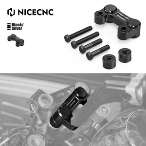 1.5" Closer Pull Back Plate Bracket For Harley Road King Classic FLHRC EFI FLHRI - Picture 1 of 11
