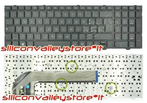 Tastiera Italiana Nera Senza Frame per Notebook HP ProBook 4540S 4545S 4740s - Imagen 1 de 1