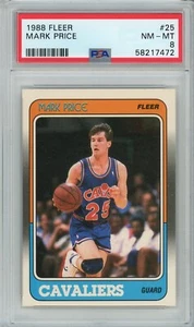 1988 Fleer #25 Mark Price PSA 8 - Bild 1 von 2