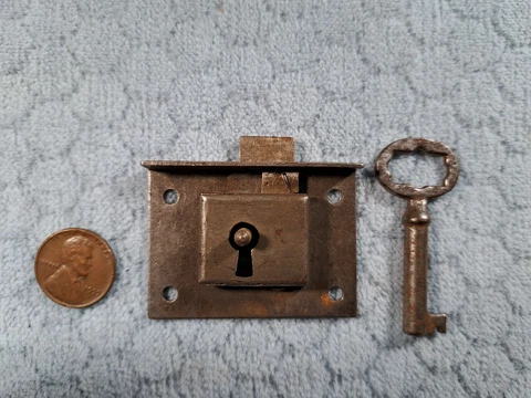 Drawer Lock Semi-mortise NOS Cover