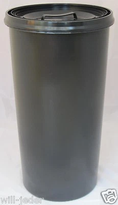 Gelber Sack Ständer anthrazit mit Deckel anthrazit Müllständer Mülleimer  60 L - Bild 1 von 4