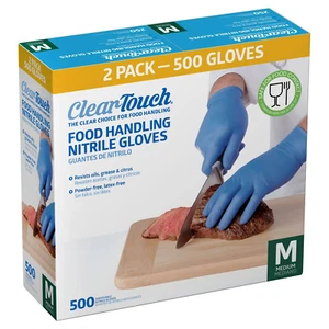Clear-Touch Food Handling Nitrile Gloves, 500-Count - Picture 1 of 4