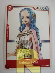 Nefeltari Vivi ® Comune ® Straw Hat Crew C ST01-009 ® One Piece ® Inglese - Foto 1 di 2