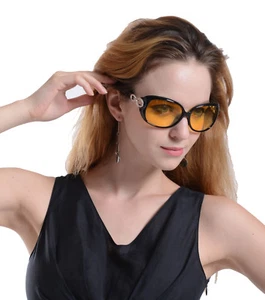 Gafas de sol polarizadas Beison antideslumbrantes para mujer visión nocturna conducción tamaño grande - Imagen 1 de 22