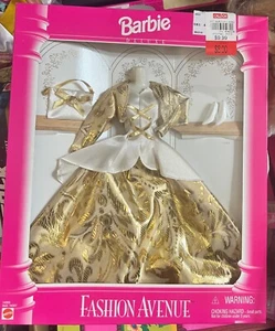 1995 Barbie Fashion Avenue Deluxe Ball Gown Brocade 14307 EXCELLENT CONDITION - Picture 1 of 1