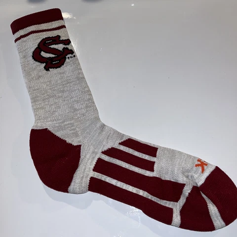 South Carolina Gamecocks Crew Socks TCK Size Large Cover