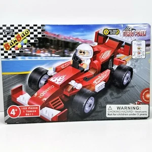 BanBao Turbo Power Dragon Red Racer Pull Back Action Building Set #8611 102PCS - Picture 1 of 7
