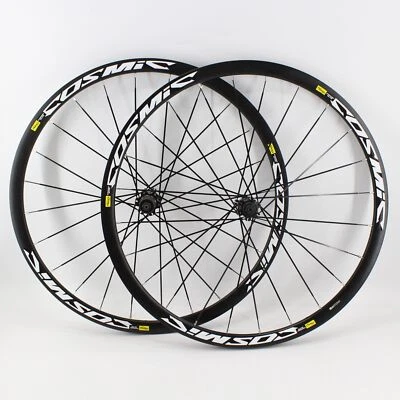 700C Clincher Rims Cyclocross Wheelset Travel Bike Road Bicycle Trial Disc Brake - Image 1 of 4