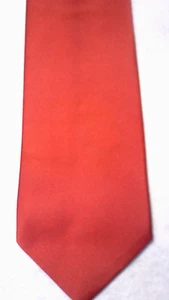 Wembley 100 % Polyester rot klassische Freestyle spitze Krawatte - Bild 1 von 3