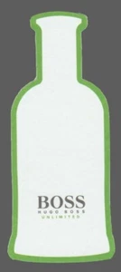 Carte publicitaire - advertising card - Boss  d'Hugo Boss recto verso - Imagen 1 de 2