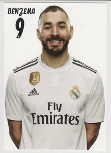 AUTOGRAMMKARTE / AUTOGRAPHCARD Karim Benzema Real Madrid 2019-2020 - Imagen 1 de 1