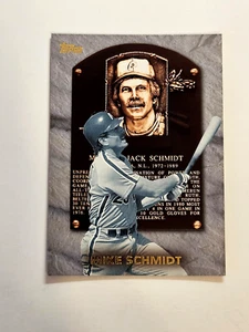 1999 TOPPS HALL OF FAME COLLECTION, BASEBALL, MIKE SCHMIDT, #HOF1, PHILLIES NRMT - Picture 1 of 2