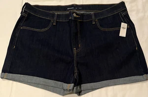 Old Navy Women’s Mid Rise Cuffed Shorts NWT size 16 - Picture 1 of 3