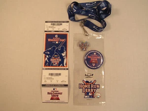 2013 MLB All Star Home Run Derby Full Ticket Citi Field Rotunda Row 6 W/ Extras - Picture 1 of 9