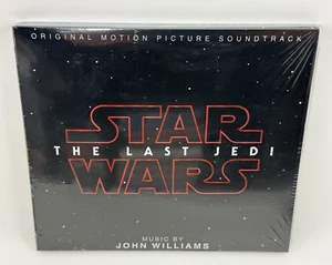 JOHN WILLIAMS STAR WARS: THE LAST JEDI ORIGINAL MOTION PICTURE SOUNDTRACK NEW - Picture 1 of 3