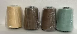 4 Cones Of Perma Core Longarm Quilting Thread Tex-40 6,000 Yds per Cone NEW - Picture 1 of 1