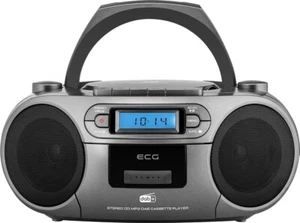 CDR 999 DAB DAB+ / FM Radio with CD/Cassette Player, Silver - Picture 1 of 18