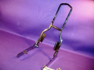 NOS Honda VF750C backrest sissybar 1/2" solid squarestock chrome 1982-86 Magna - Picture 1 of 9