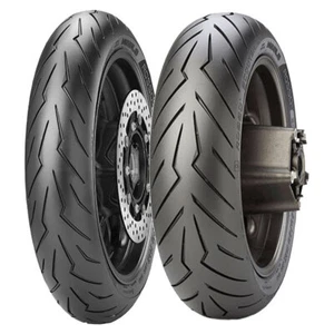 COPPIA GOMME PIRELLI 120/70-17 58H + 160/60-15 67H DIABLO ROSSO SCOOTER - Foto 1 di 6