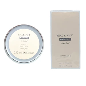 Oriflame Eclat Femme Weekend EDT 50ml (1.7fl oz) + Body Cream 250ml (8.5fl oz) - Picture 1 of 3