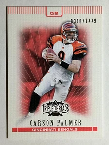 2007 Topps Triple Threads #2 Carson Palmer - Foto 1 di 2