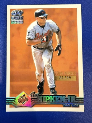 2000 Pacific Paramount Holo Silver #81/99 ~Cal Ripken Jr. #33 **RARE - Image 1 of 4