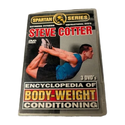 Steve Cotter Encyclopedia of Body-Weight Conditioning Instruction DVD 3 Disc Set - Image 1 of 4