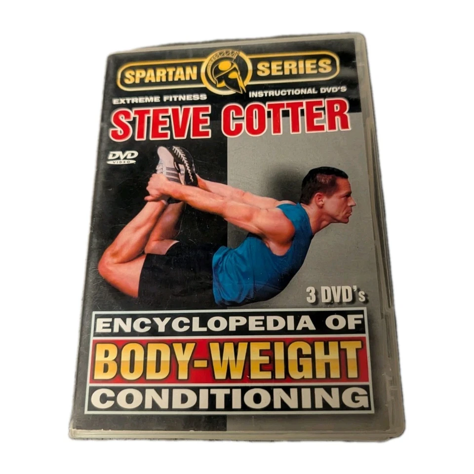 Steve Cotter Encyclopedia of Body-Weight Conditioning Instruction DVD 3 Disc Set - Image 1 of 4