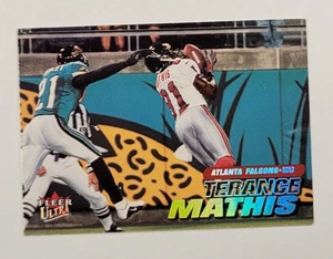 2001 Terance Mathis Card #121 Fleer Ultra Atlanta Falcons NFL Football EX - Picture 1 of 4