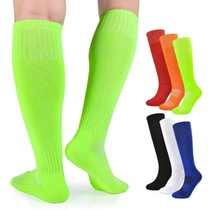 6 Pairs Boys Soccer Socks Kids Football Socks Girls Knee High Socks Baseball ... - Picture 1 of 7