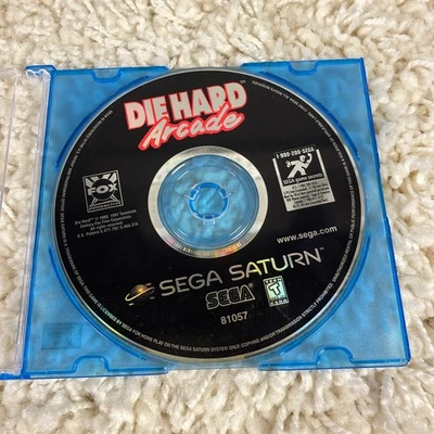 Disco somente Die Hard Arcade (Sega Saturn, 1997) - Imagem 1 de 3