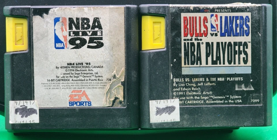 Sega Genesis NBA Live 95  - Bulls vs. Lakers - - Image 1 of 1