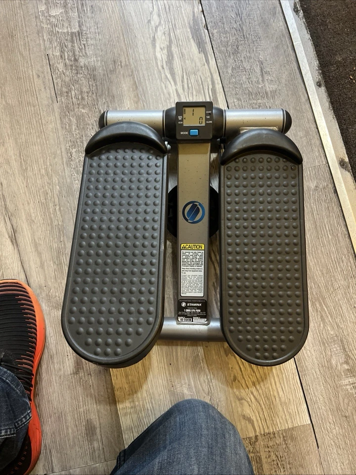 Stamina Mini Stepper con Monitor - Bajo Impacto Negro y Gris Stepper ¡Muy Bueno! Foto 1 de 4