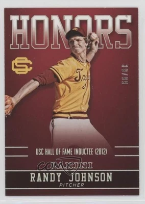 2015 Panini USC Trojans Honors Silver /99 Randy Johnson #RAJ-USC HOF - Image 1 of 2