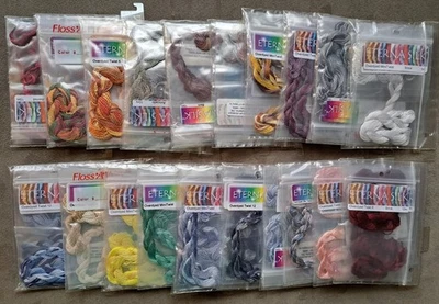 Eterna Silk lote de 20 juegos de 4 (5,8,12 y Mini giro) Surtido C Foto 1 de 2