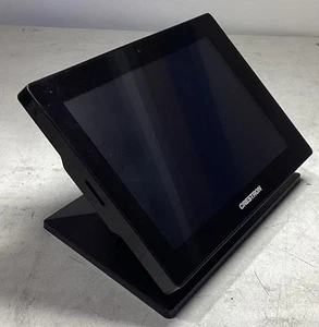CRESTRON TSS-760-B-S Touchscreen, schwarz glatt mit TSW-760-TTK-B-S Basis - Bild 1 von 6