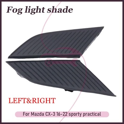 Cubierta antiniebla delantera lado conductor y pasajero para Mazda CX-3 2016-2021 Foto 1 de 4