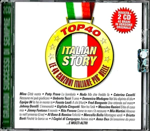 TOP 40 ITALIAN STORY  Le 40 Canzoni Italiane Più Belle Origin. 2 CD =SIGILLATO=l - Picture 1 of 2