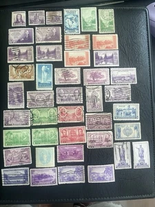 US  43 Stamps 1933-1937  ( 16 Mints, 27 Used),F/VF, See Photos - Picture 1 of 10