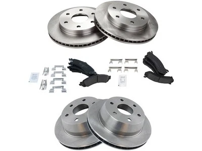 Kit de pastillas de freno y rotor para Chevrolet Silverado 1500 2002-2006 79723MGJB Foto 1 de 2