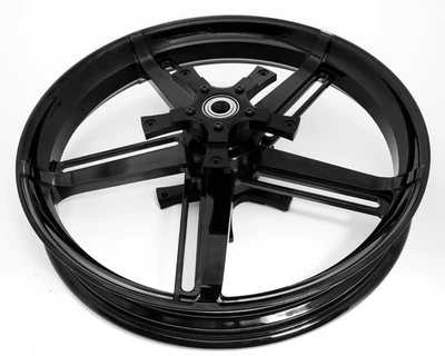 Replica Forged Black 21" Wheel for Harley-Davidson 2024-25 Street and Road Glide - Image 1 of 3