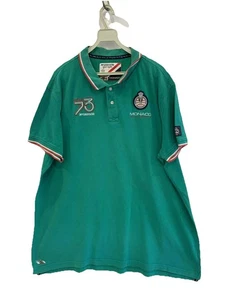 McGregor Monaco Grand Prix Polo Shirt Green Size XXL 100% Cotton Official #96 - Picture 1 of 14