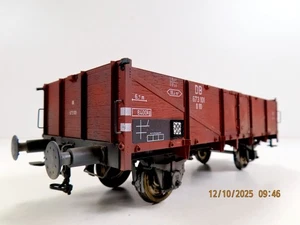 (1BL093) MÄRKLIN escala 1 vagón de mercancías O 10 con carga de carbón de la DB, patinado,... - Imagen 1 de 9