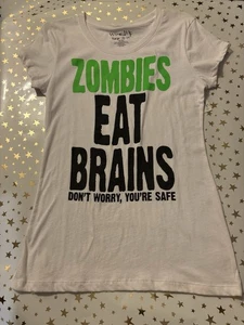 Juniors Zombies Eat Brains Don’t Worry, You're Safe Größe L (11/13) - Bild 1 von 6